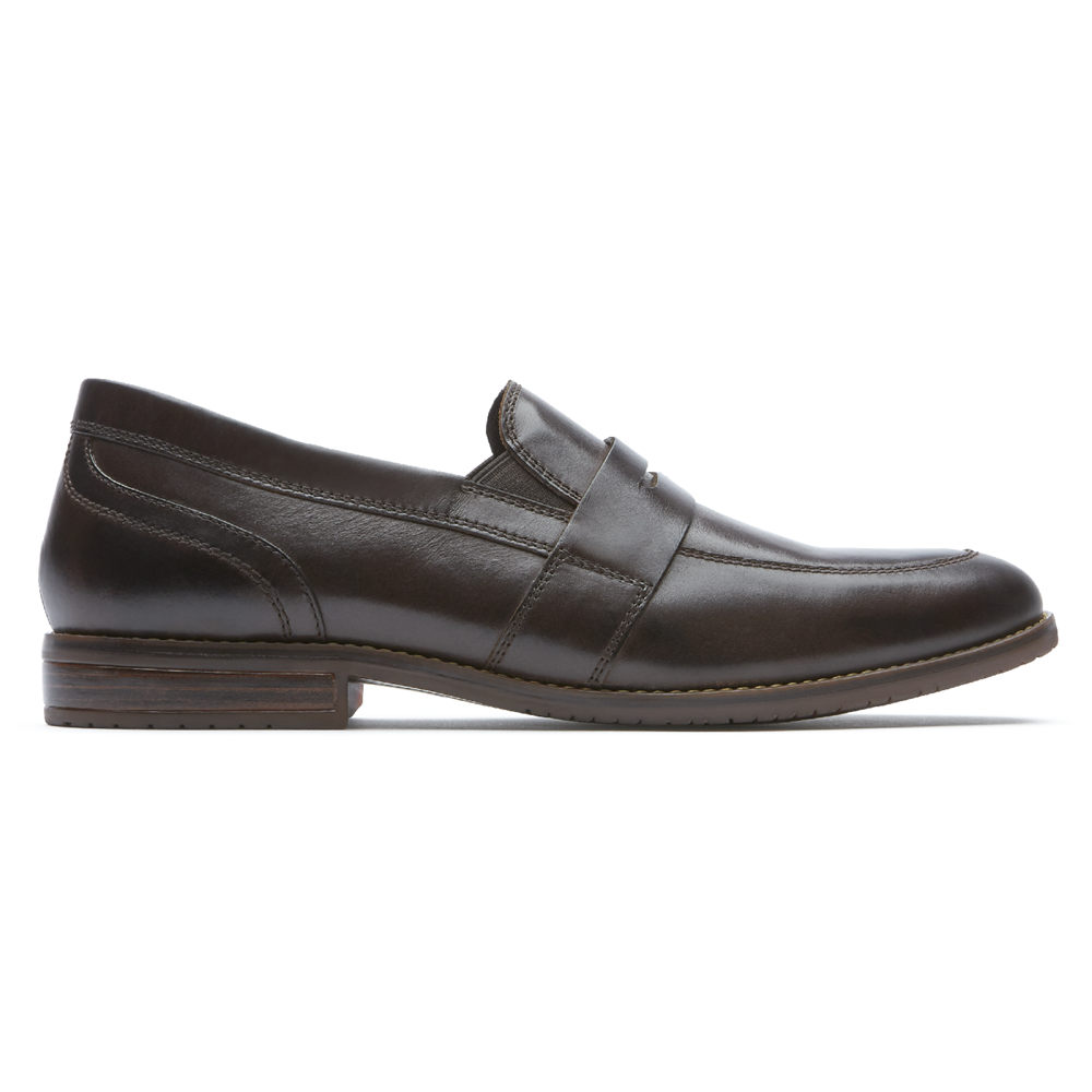 Mocassins Rockport Homem Marrom - Style Purpose 3 Double Gore Penny - 59162UWHY